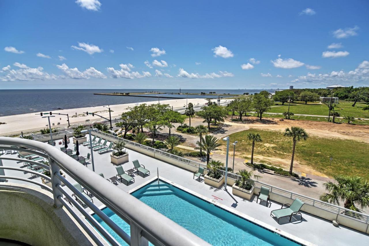 Beachside Biloxi Club Condo Balcony With Ocean View エクステリア 写真