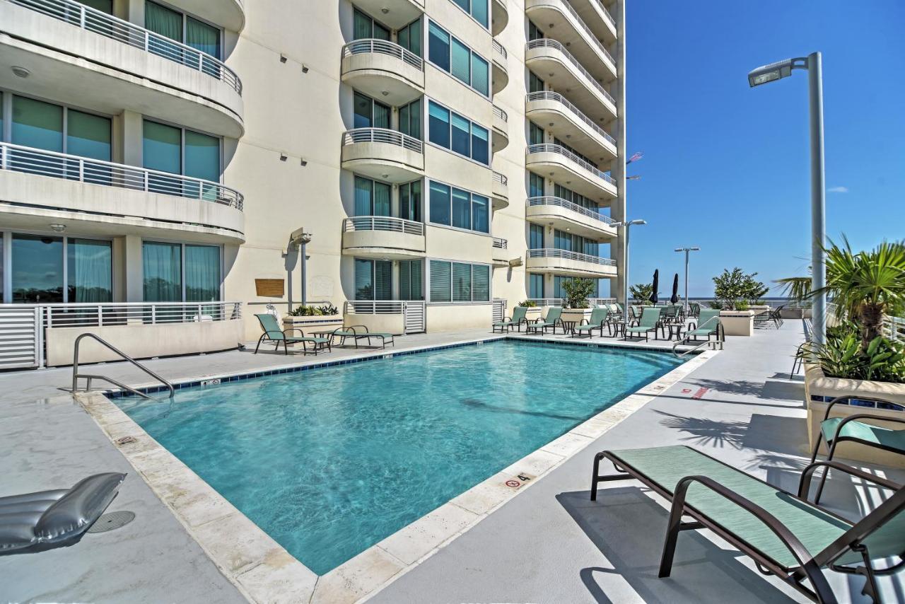Beachside Biloxi Club Condo Balcony With Ocean View エクステリア 写真